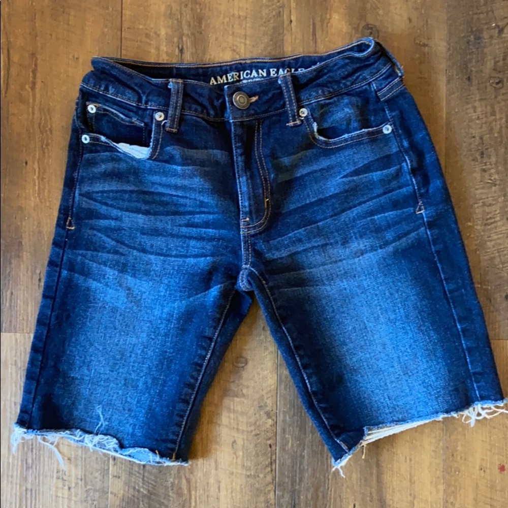 American Eagle Tomgirl Bermuda Shorts Sz 0